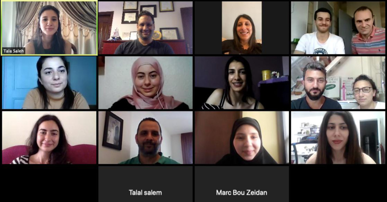 Bootcamp liban en visioconference par Berytech, partenaire THE NEXT SOCIETY