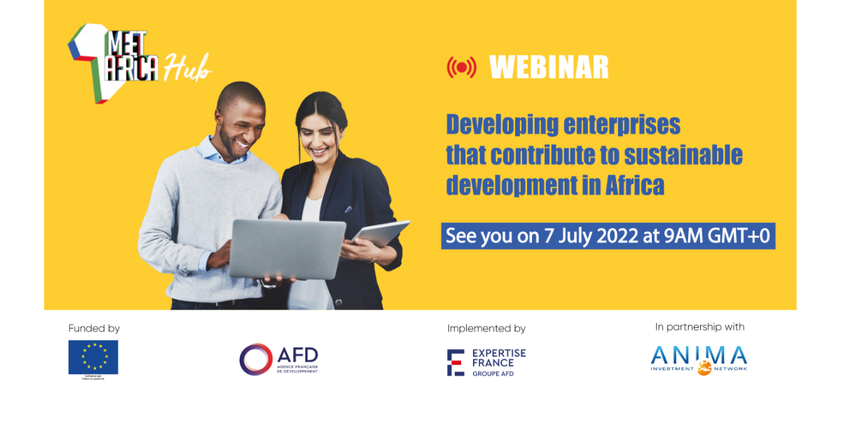 webinar ustainable development in Africa