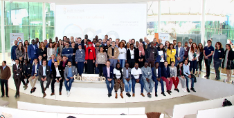 Photo de groupe du Bootcamp DiafrikInvest à TheCamp (Aix)