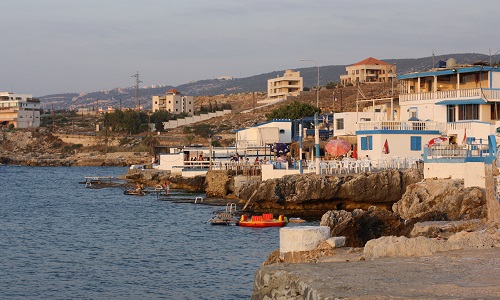 The tourist part of Enfeh near the old citadel destroyed - Lebanon. Copyright: Canaïma